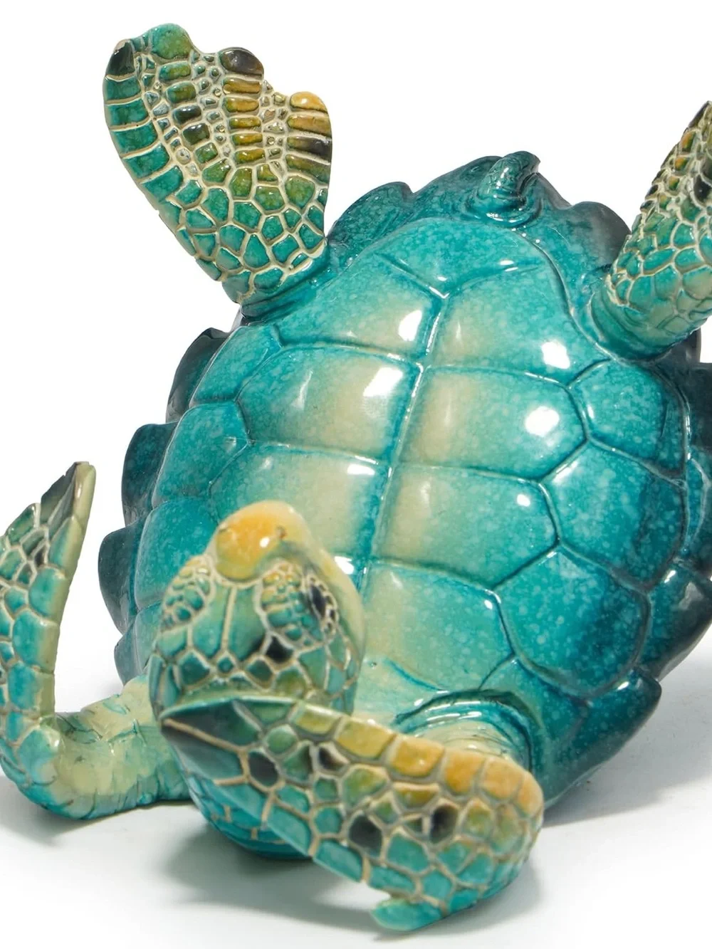 Decorative Green Sea Turtle Phone Stand for Reptile Lovers